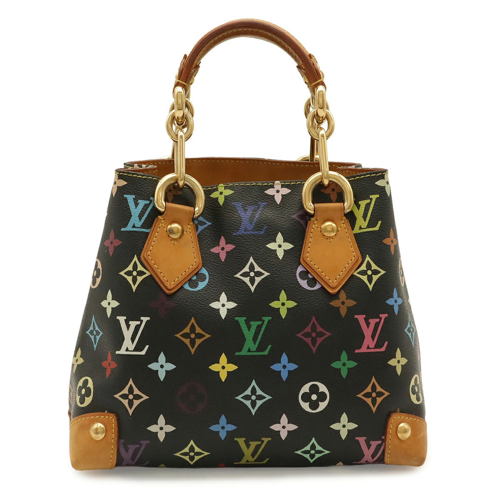LOUIS VUITTON Monogram Multicolor Audora Handbag Chain Noir Black